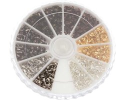 Set - Draadbeschermers (4.5 x 4 mm) Mix Color (540 stuks)