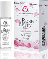 Parfum roll-on Rose Berry Nature | Rozen cosmetica met 100% natuurlijke Bulgaarse rozenolie en rozenwater