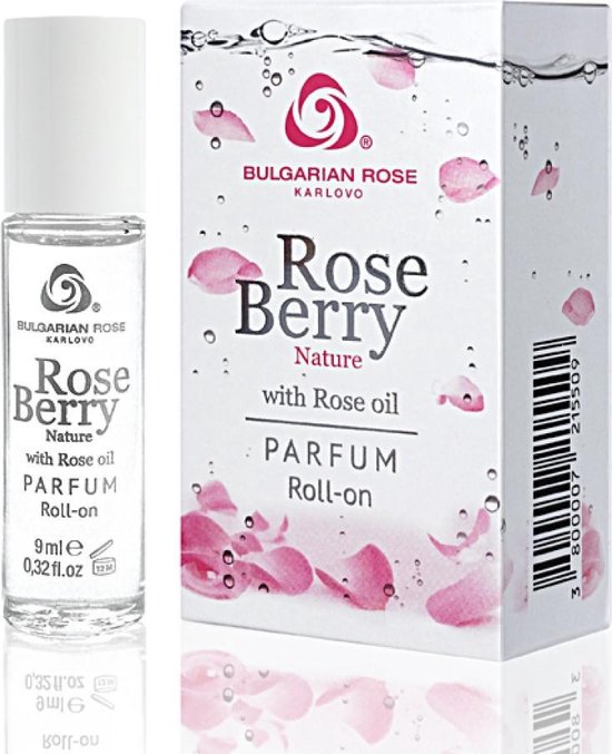 Foto: Parfum roll on rose berry nature langdurige parfum met intense geur van exotisch fruit en bloeiende bloemen en 100 natuurlijke bulgaarse rozenolie