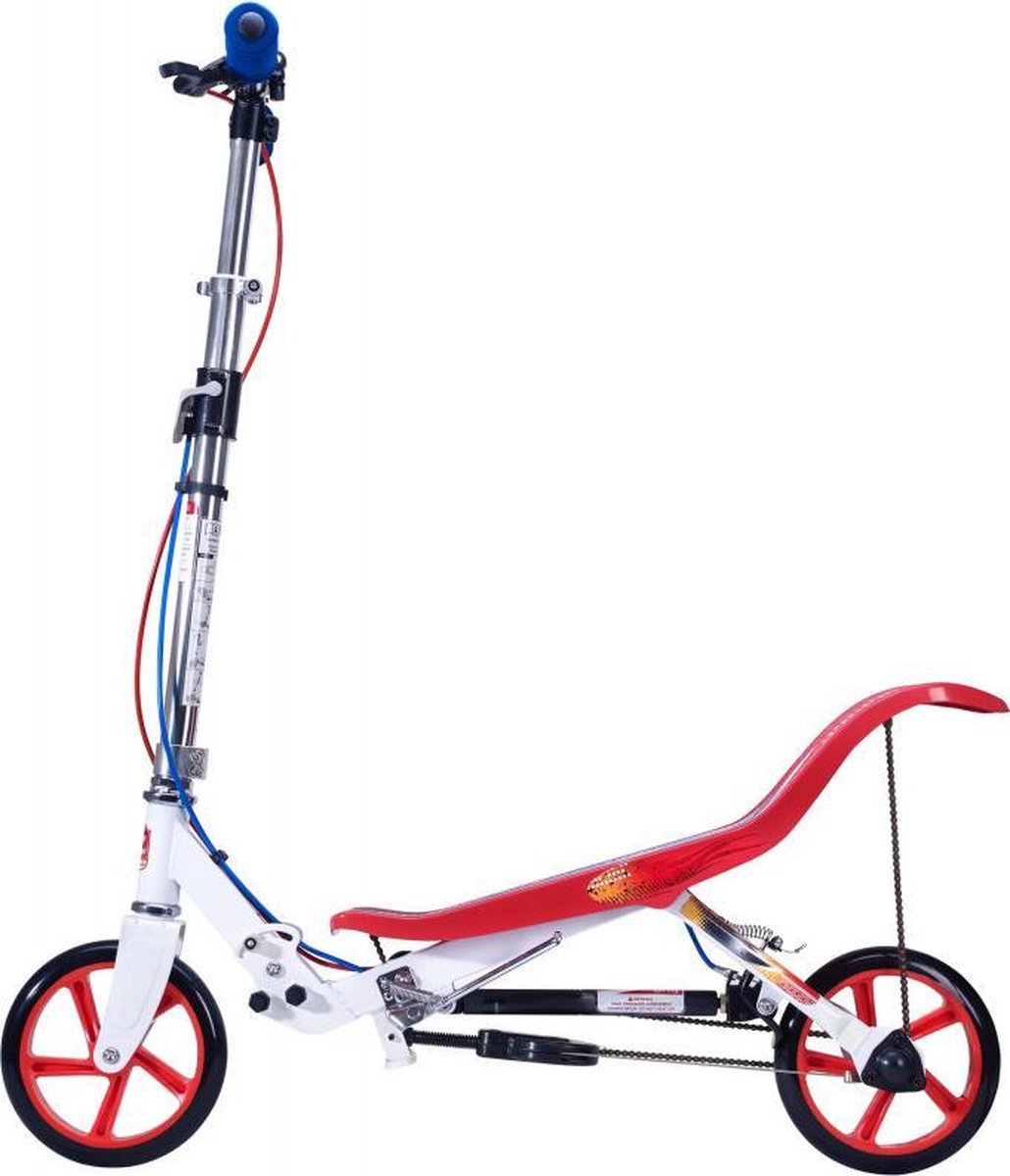 Space Scooter X580 - Step - Rood / Wit / Blauw - Limited Edition - Space Scooter