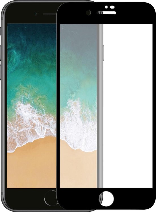 Full Cover Edge Tempered Glass Screen Protector Geschikt Voor Apple iPhone 7 Plus &... | bol.com