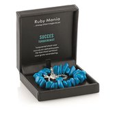 Ruben Robijn Ruby Mania, armband Turquereniet, nugget kralen Armband (sieraad) 19 cm
