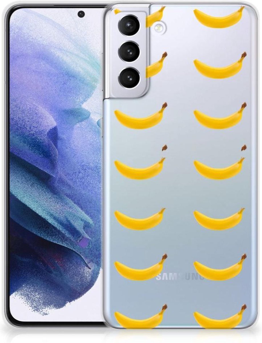 Samsung Galaxy S21 Plus Siliconen Case Banana