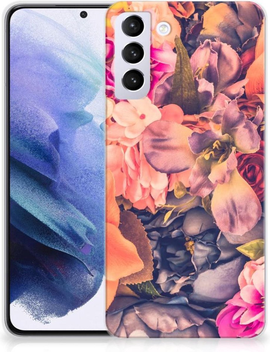 Samsung Galaxy S21 Plus TPU Case Bosje Bloemen