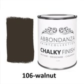 Abbondanza krijtverf Walnut / Chalkpaint 1L | Abbondanza krijtverf is perfect voor het verven van meubels, muren en accessoires