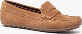 Hush Puppies suede dames mocassins - Bruin - Maat 42 - Echt leer