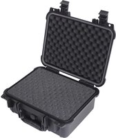 Koffer - Iron Case - Harde Cover voor Apple Macbook Air / Pro 15 inch | Zwart | Zelf Uitsnijden| Accessoires voor Laptops / Bescherming / Protectie| Waterdicht