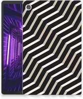 Print Case Lenovo Tab M10 Plus Siliconen Cover Illusion met doorzichte zijkanten