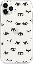 iPhone 12 Pro hoesje TPU Soft Case - Back Cover - Eyes / Ogen