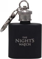 GAME OF THRONES MINI HIP FLASK - NIGHT'S WATCH