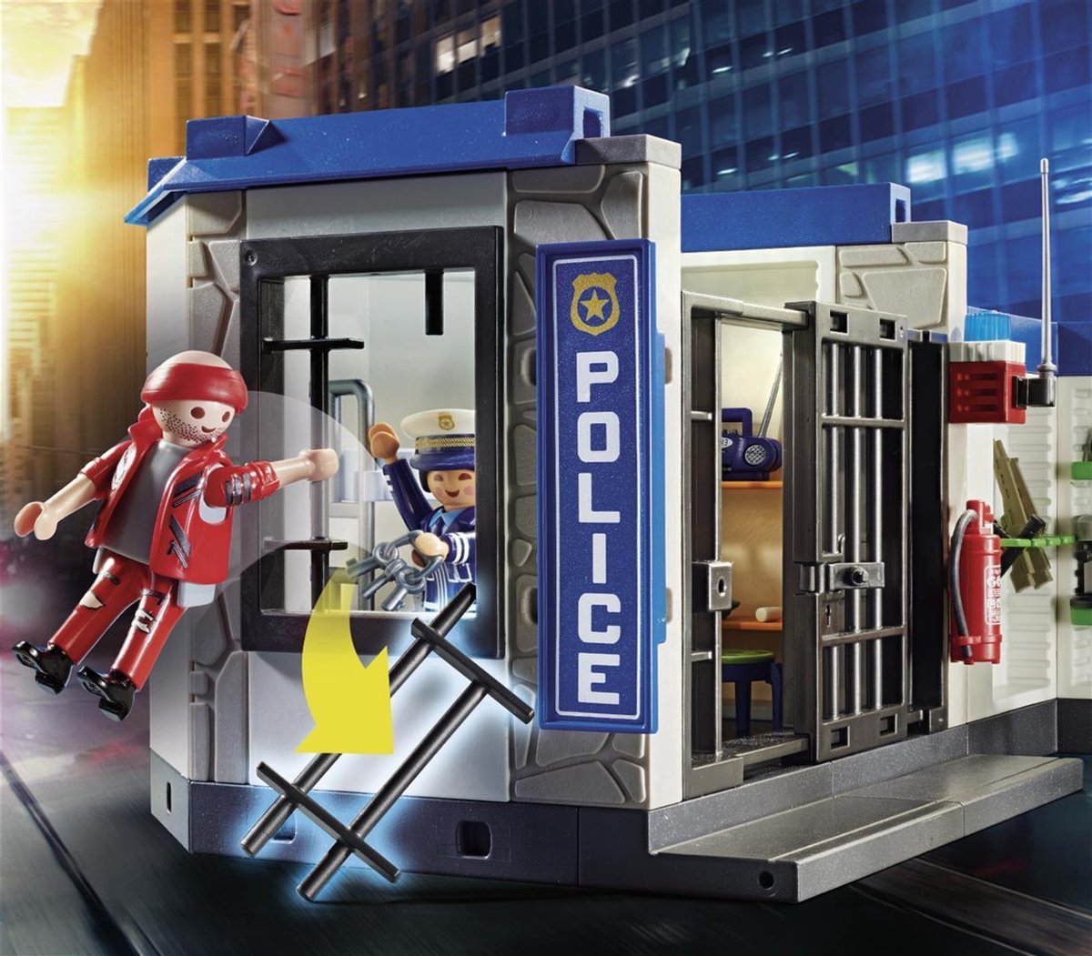 PLAYMOBIL City Action Politie: ontsnapping uit de gevangenis - 70568 — afbeelding 24