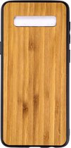 Houten Telefoonhoesje Samsung S10  - Bumper case - Bamboe