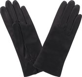 Glove Story Cloé Leren Dames Handschoenen Maat 7,5 - Zwart