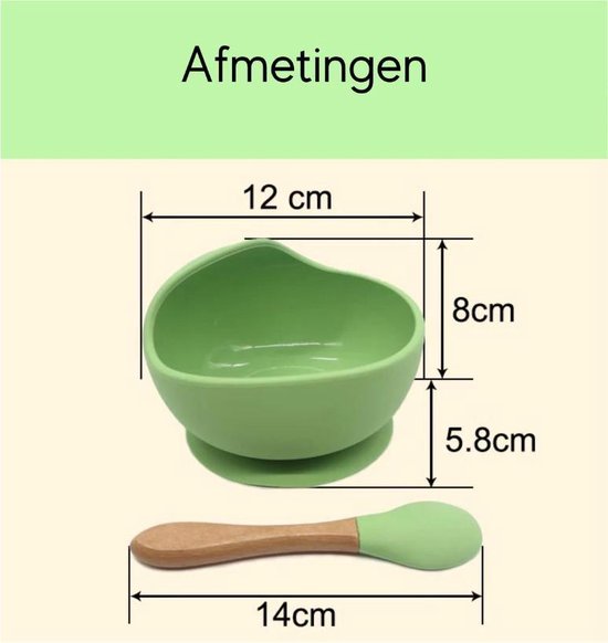 Dutsi - Beertje Serie - Siliconen Babybord met Beertje Ontwerp - 18 cm