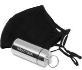 Keymask 2.0 - Sleutelhanger - Mondkapje sleutelhanger - Sleutelhanger voor mondkapje - Sleutelhanger met wasbaar mondkapje