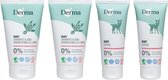 Derma Eco Baby pakket - 2 x shampoo & lichaam + 2 x baby crème
