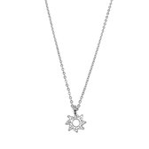 Sunny star ketting - Zilver - 40 cm
