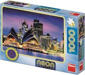 Dino Legpuzzel van Opera House in Sydney - Glow in the dark van 1000 stukjes - Volwassenen en Kinderen