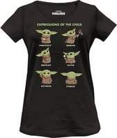 Baby Yoda damesshirt – Child Expressions maat S