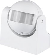 Bewegingssensor - Viron Hytron - Opbouw Vierkant - Mat Wit - Kunststof - 180° - BES LED