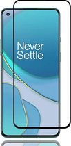 OnePlus 8T screenprotector - MobyDefend gehard glas screensaver - Zwarte randen - Screen Protector - Glasplaatje Geschikt Voor: OnePlus 8T