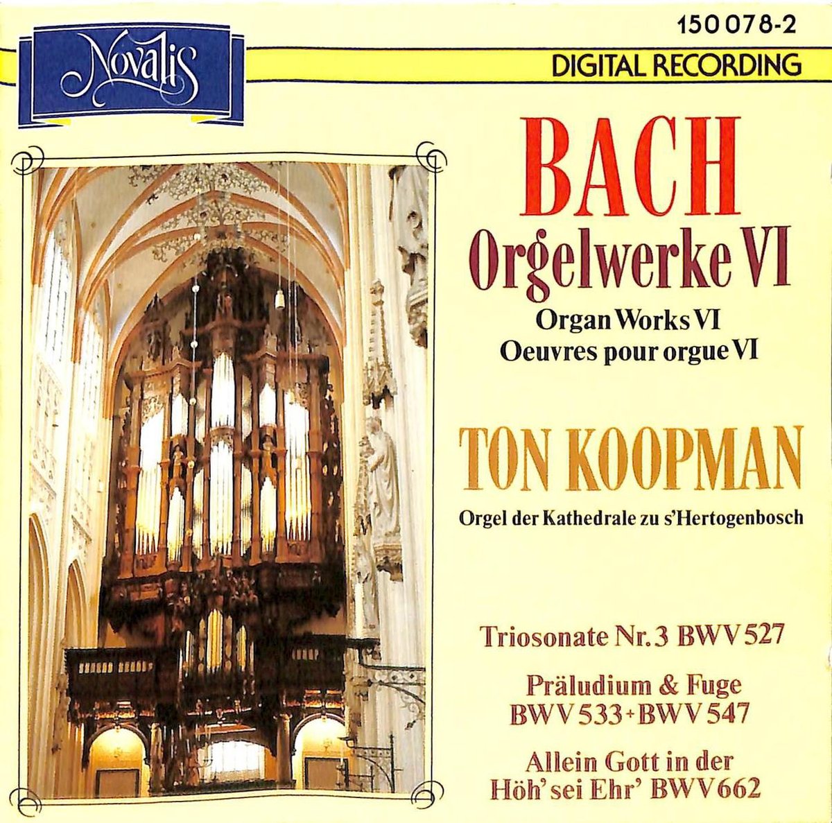 Bach: Orgelwerke VI