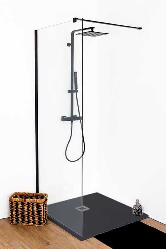 Receveur de douche Sanifun Maradonna 900 x 900 x 30 Zwart