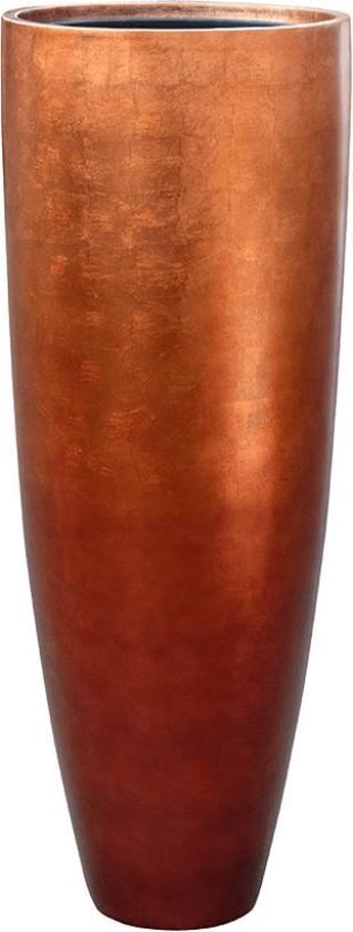 Maxim koper 90cm hoog | Luxe hoge vazen rood rosé gouden metallic... | bol.com