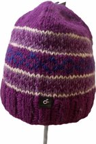 Chillouts Teddy Hat - Extra Zacht - Paars - No Size