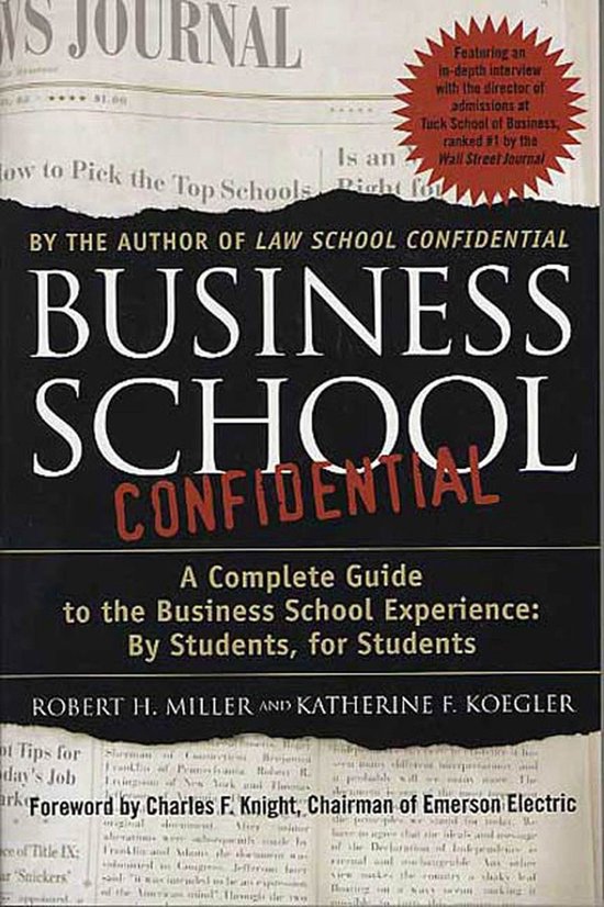 Business School Confidential - cover