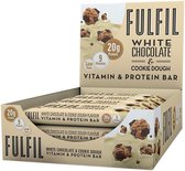 Fulfil Nutrition Vitamin & Protein Bars - Proteïne Repen -  Witte Chocolade Cookie Dough - 15 eiwitrepen