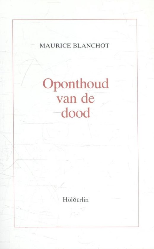 Oponthoud van de dood