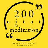 200 citat för meditation