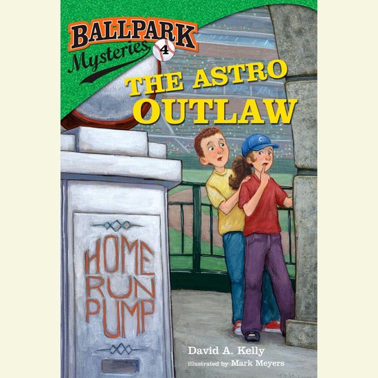 Ballpark Mysteries #4: The Astro Outlaw - cover