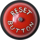 Kikkerland RESET BUTTON DESK BELL