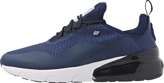 VALEN Heren sneakers laag - Donker blauw - maat 40 | bol.com