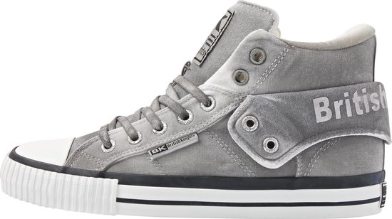 ROCO Dames sneakers hoog - Licht grijs - maat 36 | bol.com
