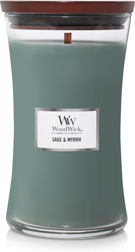 WoodWick Large Jar Sage & Myrrh