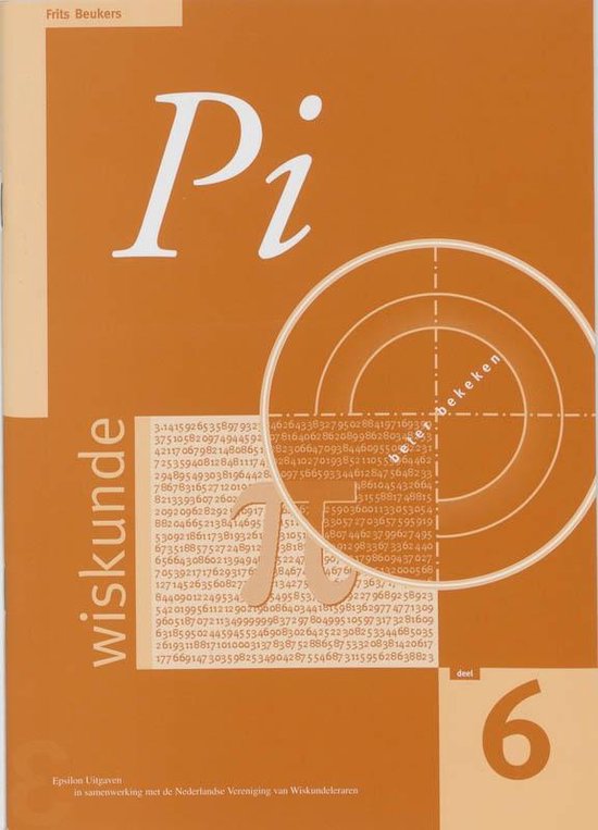 Cover van het boek 'Pi / druk 1' van F. Beukers