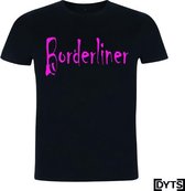 T-shirt | Karakter | Borderliner - M, Dames