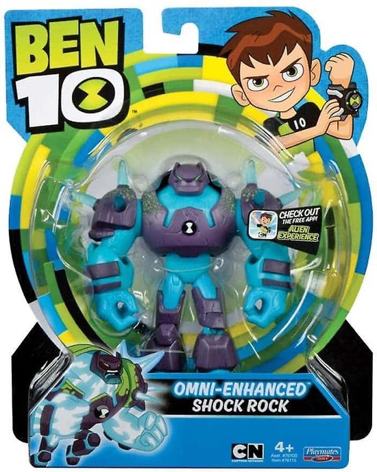 BEN 10 - Actie figuur - Shock Rock - Ben 10 Speelgoed | bol.com