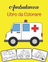 Ambulanza Libro da colorare