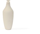 Tap Water Carafe - duinwater water karaf (medium model) in wit/naturel steengoed