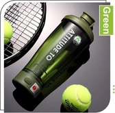 Elektrische Shakebeker-Shaker-Shakebekers-Proteine Shaker- Groen 650ml