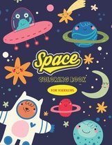 Space Coloring Book For Toddlers