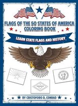FLAGS OF THE 50 STATES OF AMERICA COLORI