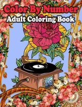 Color By Number Adult Coloring Book