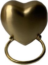 Brass heart Gold