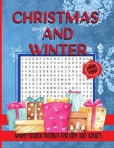 Christmas and Winter Word Search Puzzles for Kids and Adults