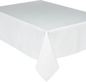 Tafelkleed van polyester met formaat 240 x 140 cm - ivoor wit - Eettafel tafellakens